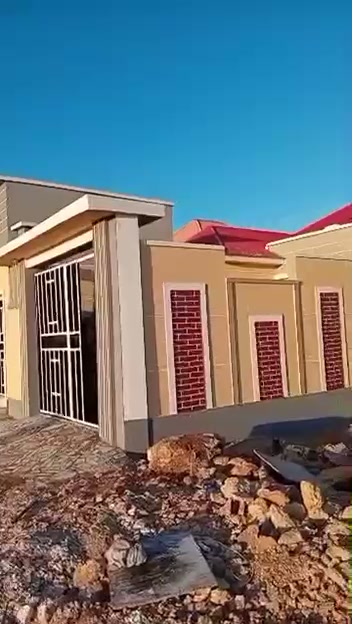Ongoing residential villa construction project in Garowe