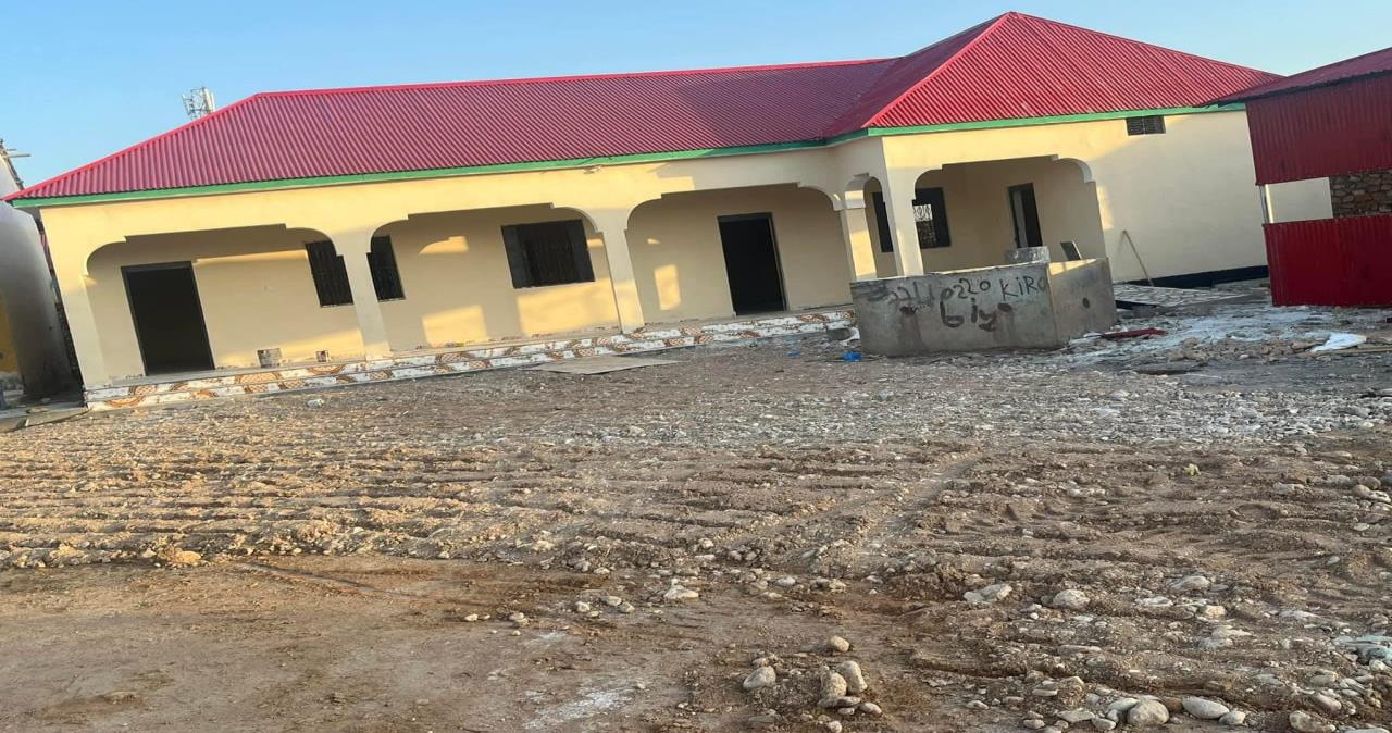Maryama Bintu Cimraan School Extension completed by BLUECOM in Garowe